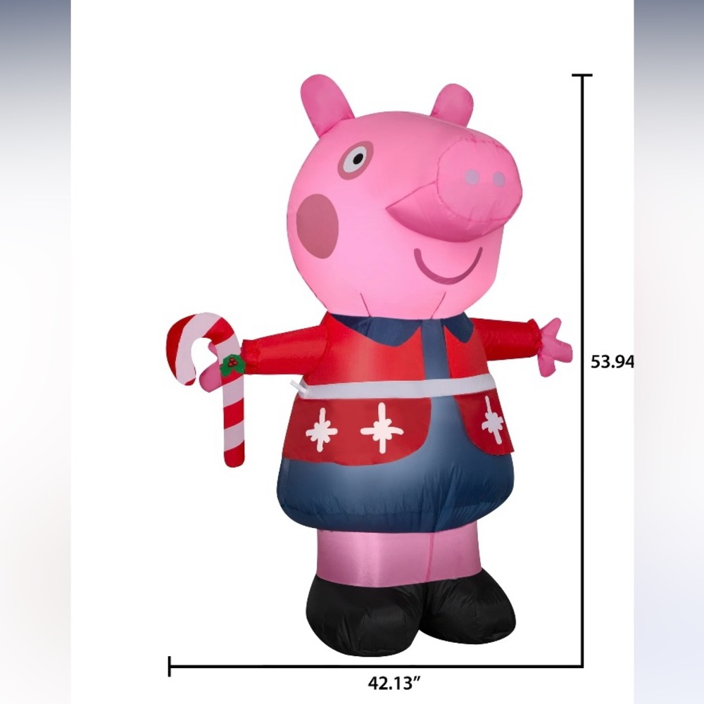 Peppa 🐽 Pig Inflatable - Picture 5 of 7